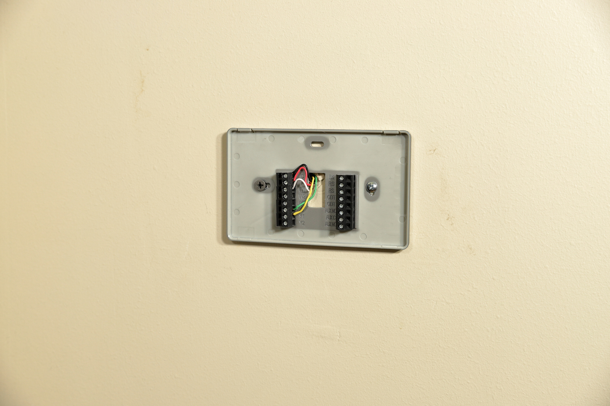 Smart Thermostat Wiring Installation.